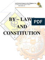 Amended by Laws and Constitution