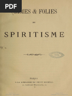 Crimes Et Folies Du Spiritisme (1865)