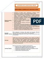 Chapter 6 Learners With Additional Needs