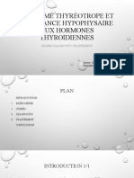 Adénome Thyréotrope Et Resistance Hypophysaire Aux Hormones Thyroidiennes