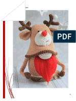 Reindeer Gnome Pattern