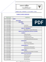 Plano de Contas Programa Folhamatic