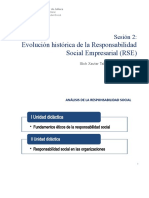 Sesion 2. Evolución Histórica de La RSE