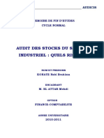 Audit Des Stocks Du Secteur Industriel QUELS RISQUES