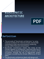 Lecture 2 Bioclimatic Archtecture