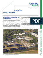 Phosphate Elimination With Iron Salts: 1. Phosphorus in Wastewater and Bodies of Water