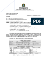 Normal Do 2º SGT Luis Pedro Melo Dos Santos Assunto: Ajuda de Custo e Opção de Transporte Anexo: - 01 (Uma) Cópia Da Pag. Nº