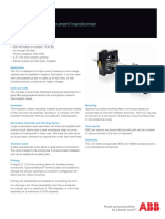 Indoor or Outdoor Current Transformer: Type CLC