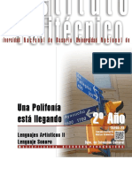 Lenguaje Artístico II - Lenguaje Sonoro - Una Polifonía Está Llegando PDF