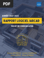 Rapport Logiciel Iarcad: Année 2022-2023