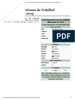 Copa Panamericana de Voleibol Masculino de 2015 - Wikipedia, La Enciclopedia Libre