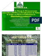 Experiencia de Manejo de MSMA en Erradicaciones de Palma de Aceite