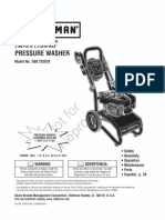 Manual Hidrolavadora Craftsman