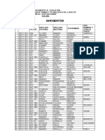 RR NN de Arbitros y Control de Mesas Sargentos 2023