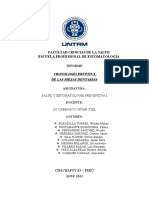 Informe - Cronología Eruptiva de Las Piezas Dentales