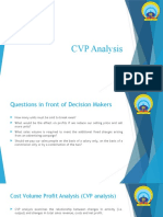 CVP Analysis