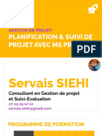 PLANIFICATION & SUIVI DE PROJET (Mise A Jour 08-22) PDF