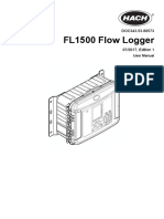 HACH FL1500 Flow Logger User Manual PDF