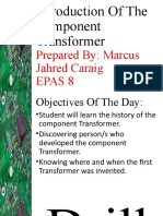 (EPAS) History of Transformer