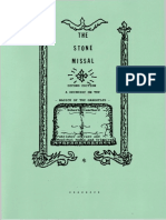 Robert Blanchard The Stone Missal A Grimoire On The Magick of The Gargoyles-International Guild of Occult Sciences, College and Research Society (1993)