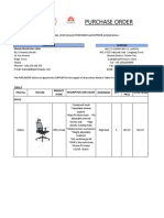 Mecco Furniture Purchase Order PDF