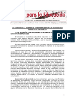 Atencion A La Diversidad PDF