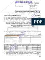 Epreuve Zero Dinformatique Theorique Baccalaureat Serie Cde Session 2022 1 PDF