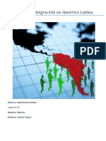 Proceso de Migración en America Latina - Historia 4A