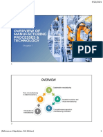 Chapter 1 Overview of Manufacturing Processes and Technology