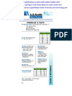 Water Heater Energy Formulas 1212 PDF