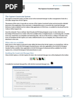 Capture Constraints PDF