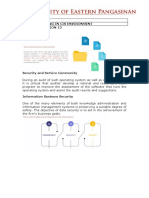 Auditing in CIS Environment DISCUSSION 13