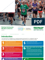 Running Training Plan Marathon Advanced v4 PDF