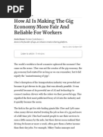 How AI Is Making The Gig Economy More Fair and Reliable For Workers PDF