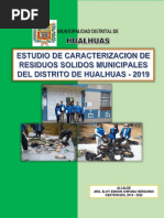 Informe Estudio de Caracterizacion 2019 Hualhuas PDF