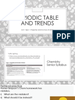 CHM111E 1.1.1 - Periodic Table and Its Trends PDF