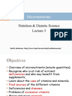 L3 - Nut&Diet - Micronutrients - Revised Oct 2018