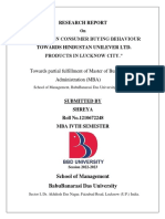 PDF Mba 4th Sem Research Report PDF