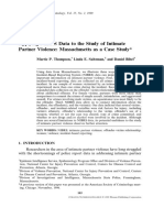 Study of Intimate Partner Violence Massachusetts As A Case Study PDF