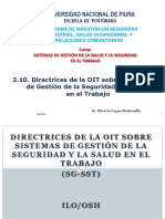 2.10 Directrices ILO SG SST