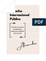 Apunes de Derecho Internacional Público