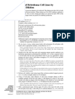 Cloning of Hybridoma Cell Lines by Limit PDF