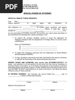 SPA Passports and DSWD For Minors PDF