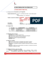 Anexo 3 MSDS CEMENTO DISOLVENTE PARA PVC DE CONSISTENCIA PESADA (ENVASE VERDE) PDF