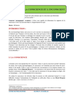 Ob - 59507a - 3 La Conscience Et L Inconscient PDF