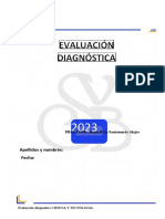 Evaluación Diagnóstica 2°