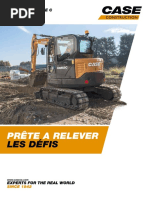 C Series Mini Excavators cx57c cx60c Brochure FR PDF