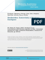 Desbordes: Entrevista A Mariana PDF