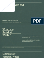 Residual Waste and Radioactive Materials