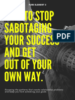 Stop Self Sabotage